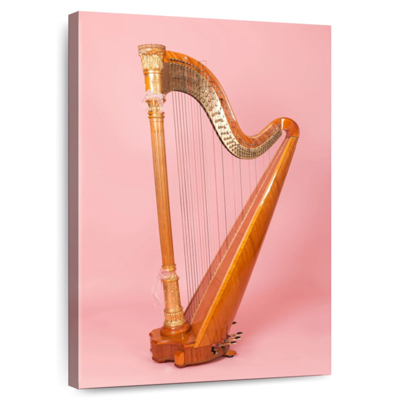 Abarca Harp, 24" H x 16" W