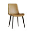 Chaises de salle à manger polyvalentes et modernes avec une conception ergonomique et des pieds en acier au carbone durables, convenant à plusieurs espaces-115090225