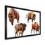Bison exotique - Peinture sur toile-67407273-67407274
