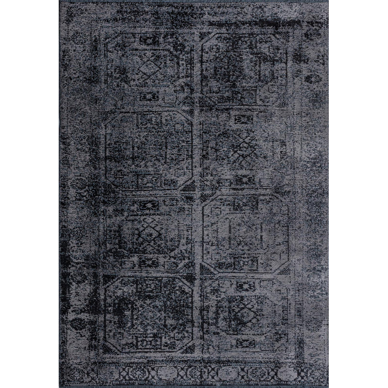 Rapture Abstract Area Rug, Rectangle 6'7" x 8'3"