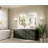 Bluetooth LED Bathroom Mirror Frontlit And Backlit, 3 Colors Temperature & Dimmable Light, Defog, Tempered Glass Vanity Mirror-841202444