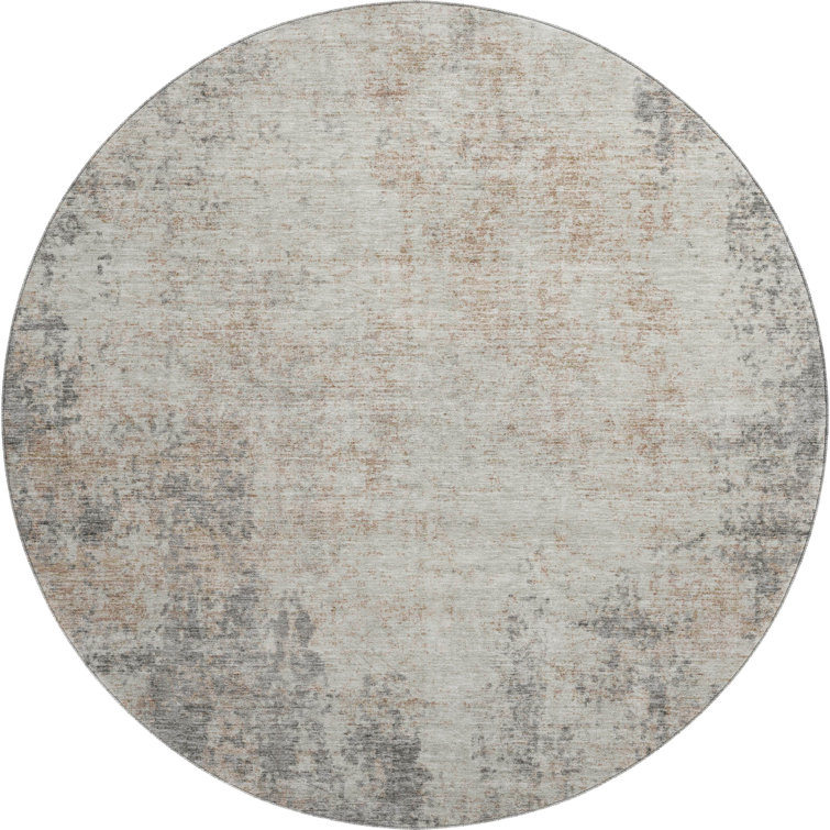 Premium Machine Washable Prisco Taupe Rug