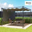4m x 3m Metal Pergola-111635461