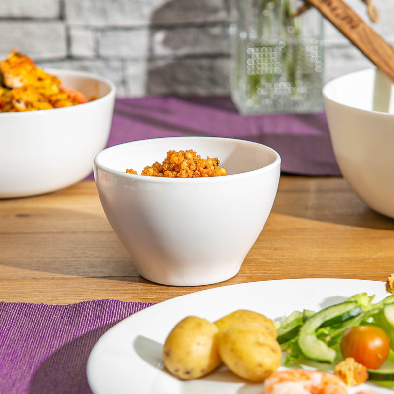 Toledo Glass Cereal Bowls - 12cm