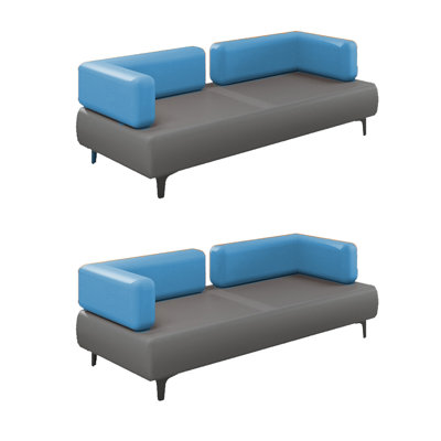 Banc rembourré en similicuir
