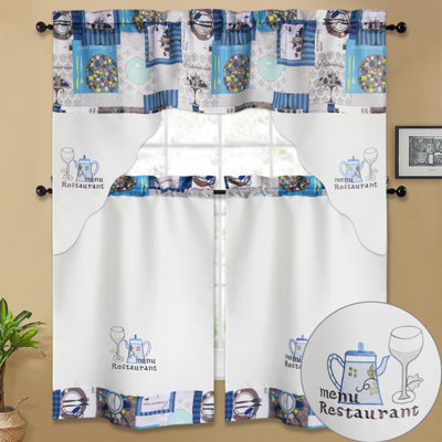 BT59254 KITCHEN CURTAIN SET