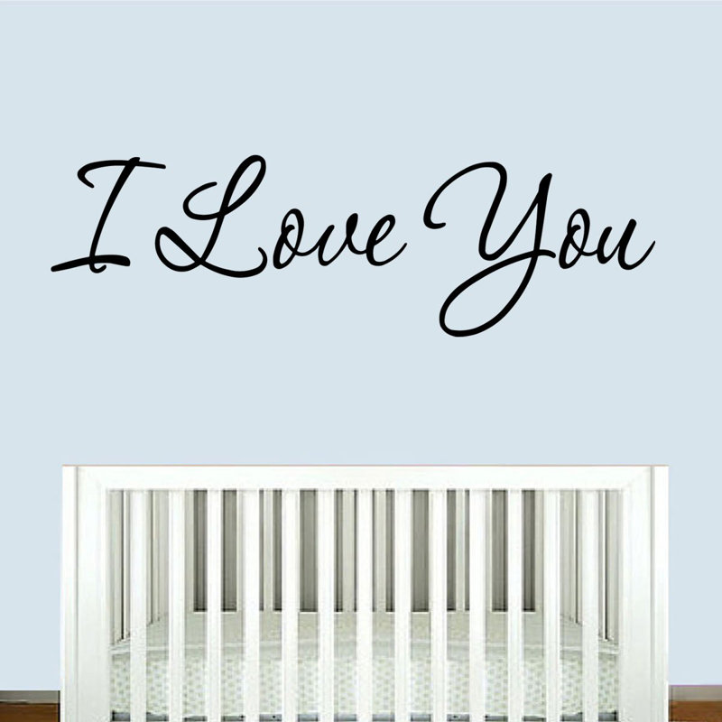 Greco Text & Numbers Wall Decal, 7.5" x 22"