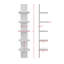 Wyaconda 5 Piece Tiered Shelf-15841684