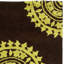Tapis floral en laine et viscose touffetés à la main Steve-1050919644