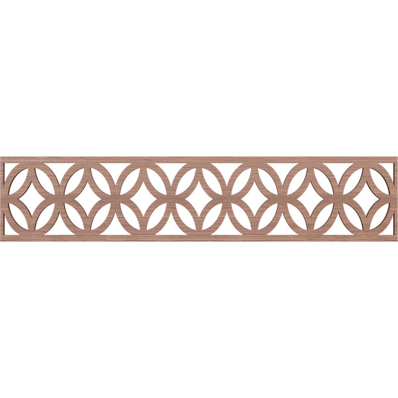 Moulure Crosby, Noyer, H 10 po x l 46,75 po x P 0,375 po