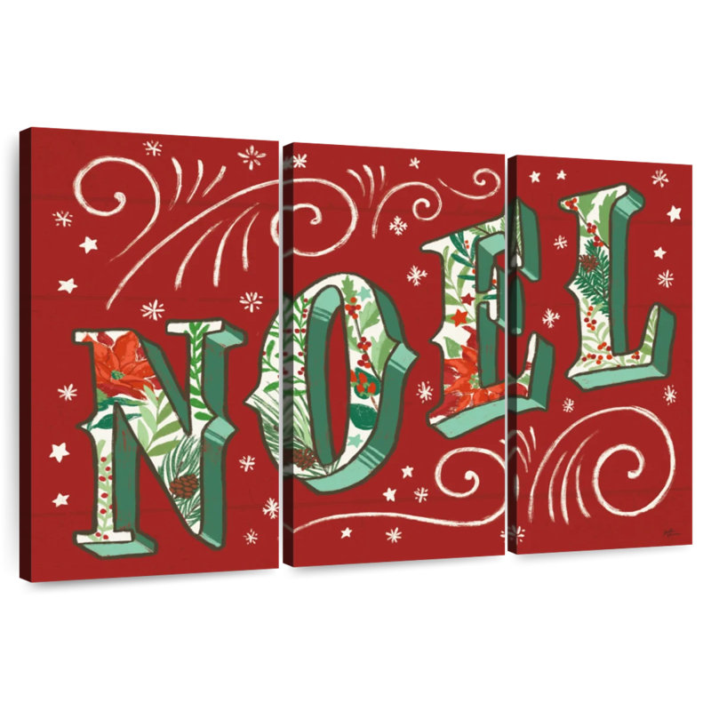 Lelend Festive Holiday Joy IV, H 20 po x l 33 po