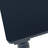 Westport Modern Farmhouse Seven Piece Extension Dining Set With Ladderback Chairs - Navy-382982262-382982261