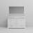 Espresso Double Bath Vanity 60 in. W x 22 in. D, Cultured Marble Top, and 58 in. Mirror-1741101774
