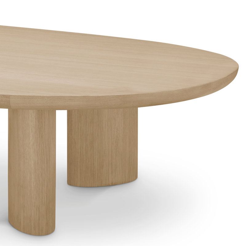 Coffee Table Lindner Black Veneer - Top, Beige