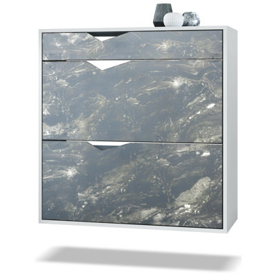 Kolmio 16 Pair Shoe Storage Cabinet