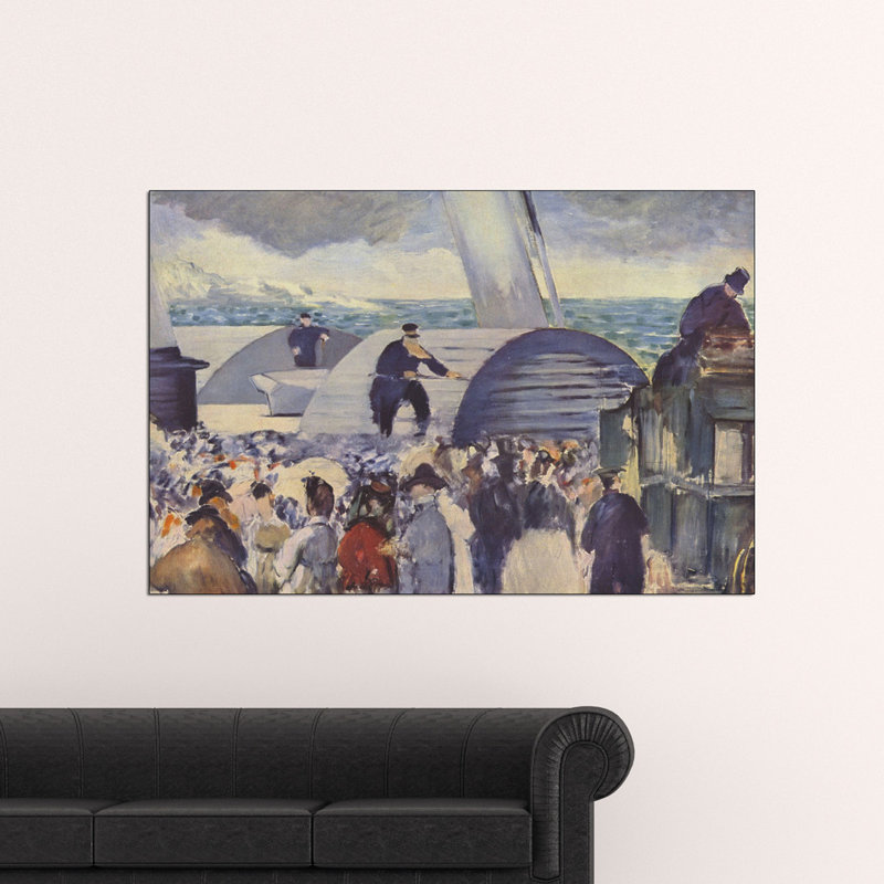 Edouard Manet - Wrapped Canvas Painting, 90cm H x 135cm W x 1.8cm D