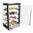 16 in. Commercial Glass Bakery Display Case, with LED Lighting and Rear Door, 2.7 cu. ft. DC-3CB