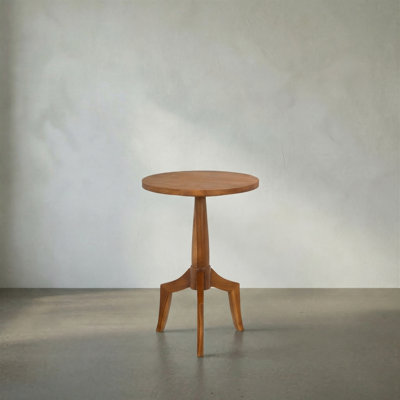Atomic Solid Wood End Table