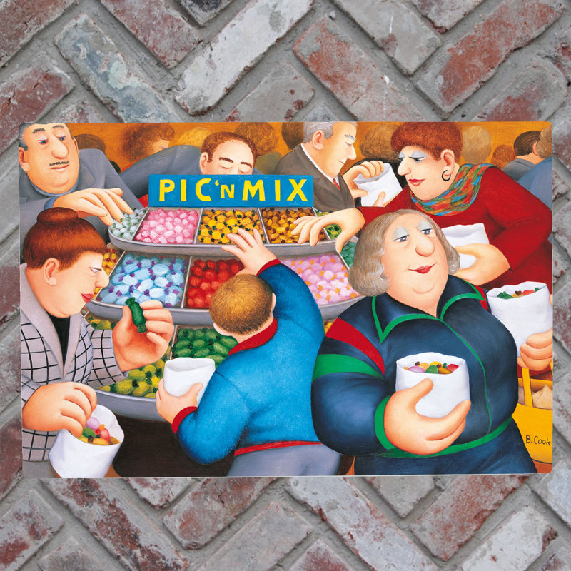 BERYL COOK Traditional Entertainment Wall Decor on Ceramic