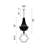Bane 7 - Light Dimmable Empire Chandelier