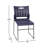 881 lb. Capacity Sled Base Stack Chair with Carry Handle and Air-Vent Back-74931501