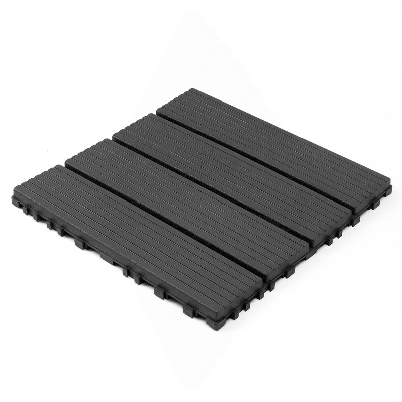 Carreaux de terrasse en plastique emboîtables