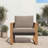 25" Wide Sunbrella® Outdoor Seat & Back Cushion Set with Extra-Thick 5" Seat Cushion-359053819