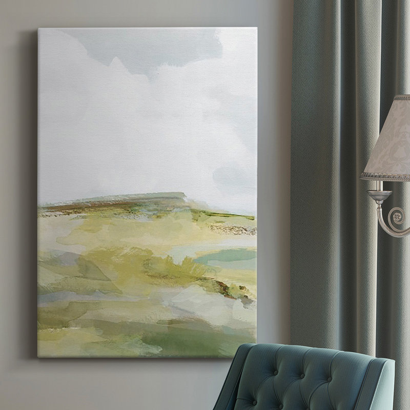 Impression sur toile «Inlet Impression I», H 12 po x l 8 po x P 1 po, Sans cadre