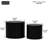Side Table & Coffee - Black With Ash/oak/walnut Veneer, Ideal For Living Room And Bedroom 2 In Ash, Oak, Walnut Veneer A Practical Area-137401866