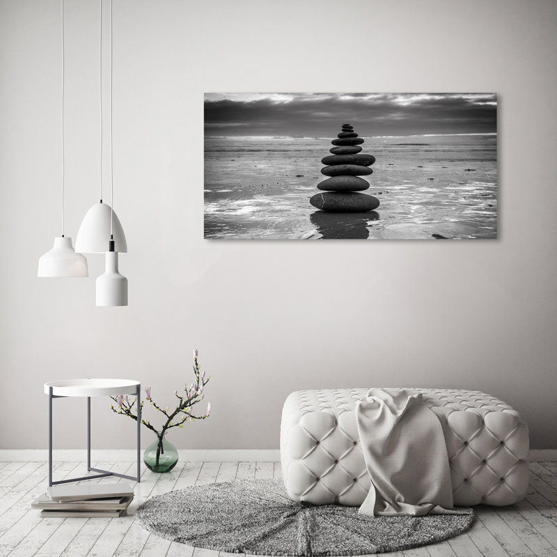 Balance Stones - Wrapped Canvas Print