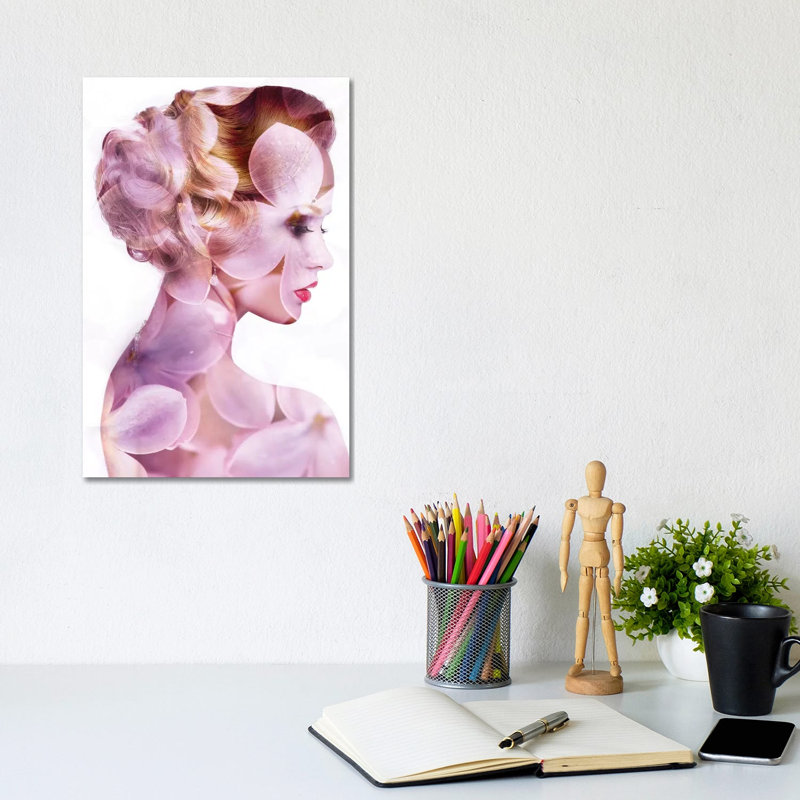 Bloom 1 Piece Wrapped Canvas Wall Art, 30.48cm H x 20.32cm W x 1.905cm D