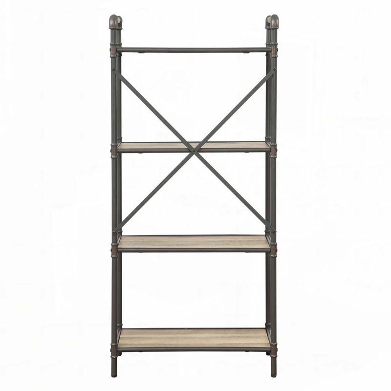 Open Storage Shelf 4-tier Bookcase