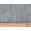 Tapis oriental rond en laine tissé à la main 8 pi x 8 pi gris Striae 317A241394064AA6ACA32D899ADEDB3E