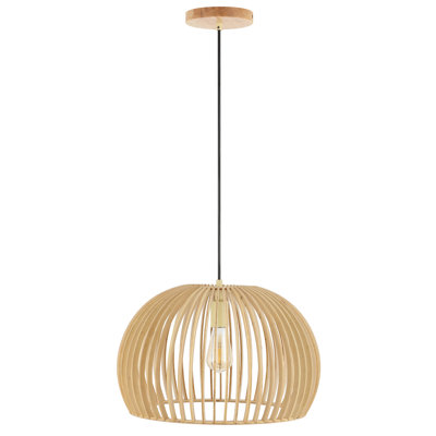 Paz 1 - Light Wood Single Pendant