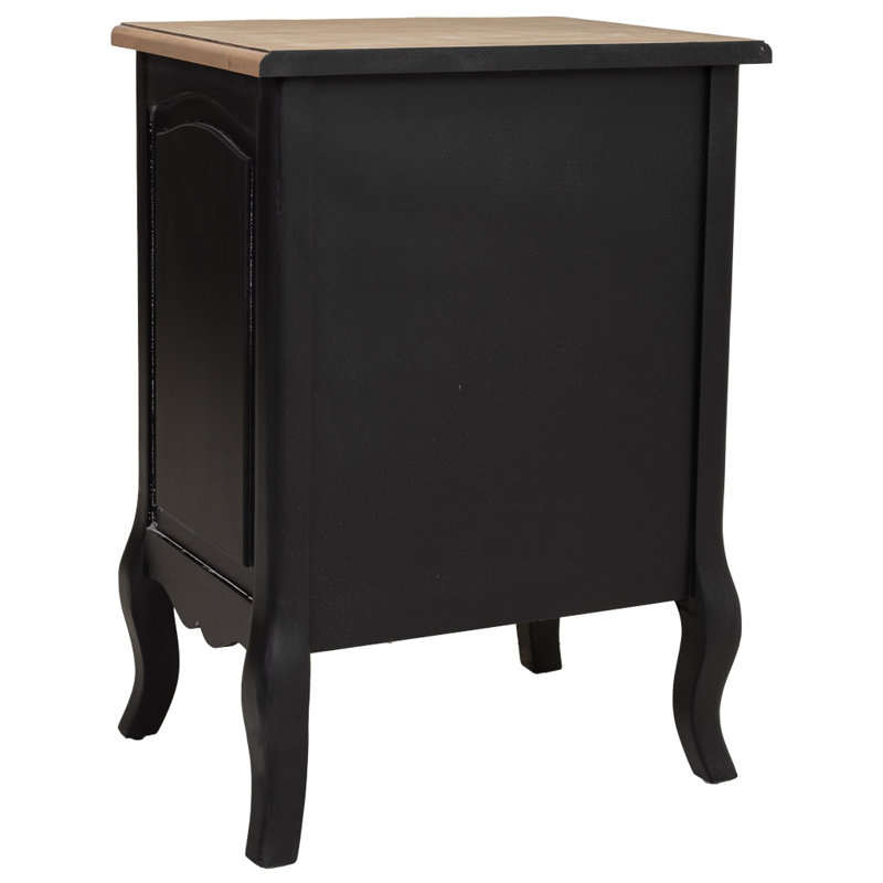 Simonton 50cm W Manufactured Wood Bedside Table