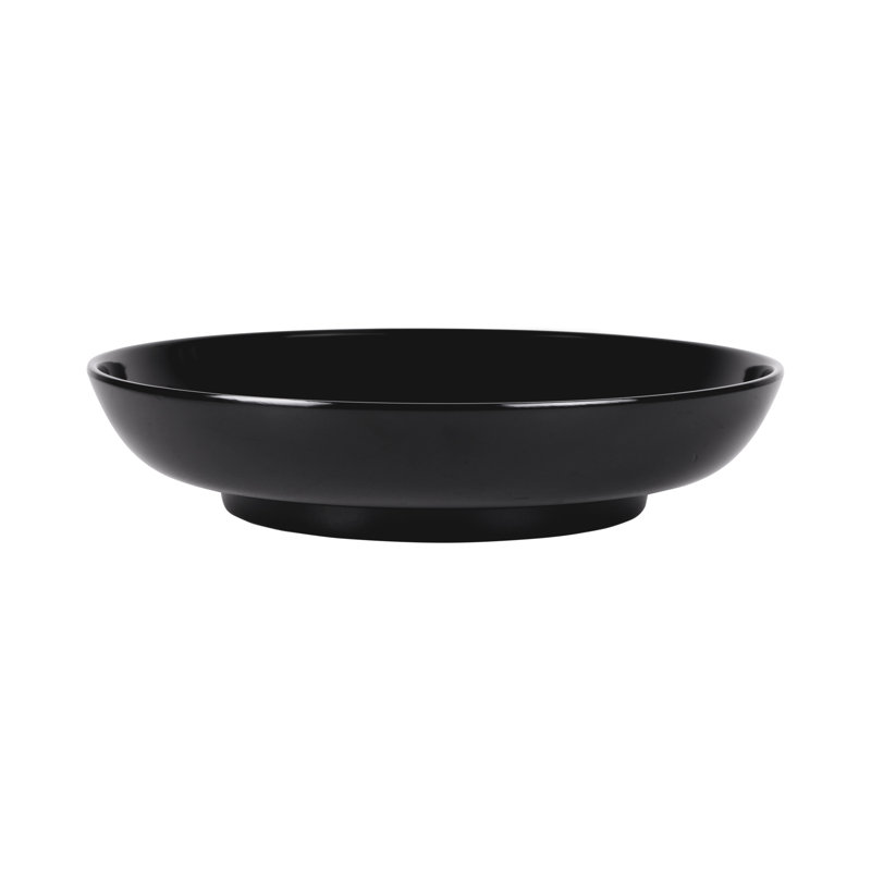 Elite Global Solutions Melamine Serving Bowl, Black