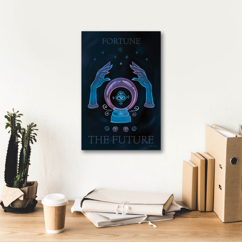 Art mural sur toile Trinx «Mystical Fortune 4» par Yvette St. Amant, H 18 po x l 12 po x P 0,75 po