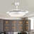 Ivy Bronx Ceiling Fans With Lights And Remote, 47 Inch 3 Colour Changeable, Dimmable, Timer Setting