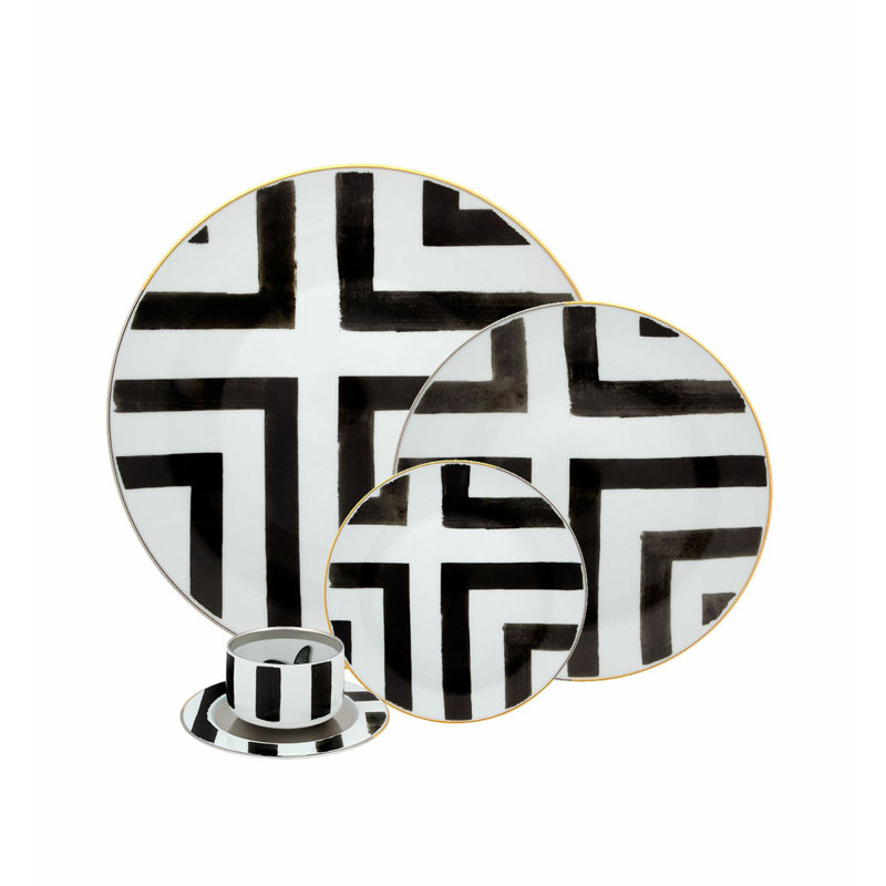 Christian Lacroix Porcelain Dinnerware Set