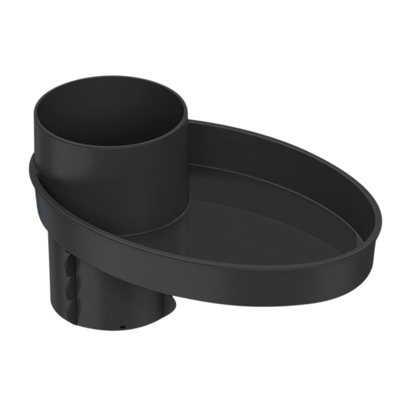 Porte-gobelets multi-fonctionnels pour voiture Porte-gobelet à une couche sur deux Porte-gobelet à thé, Black