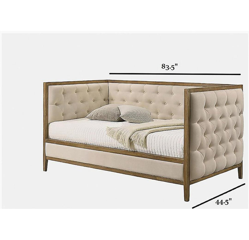 Lit de jour de style transitionnel 1pc
