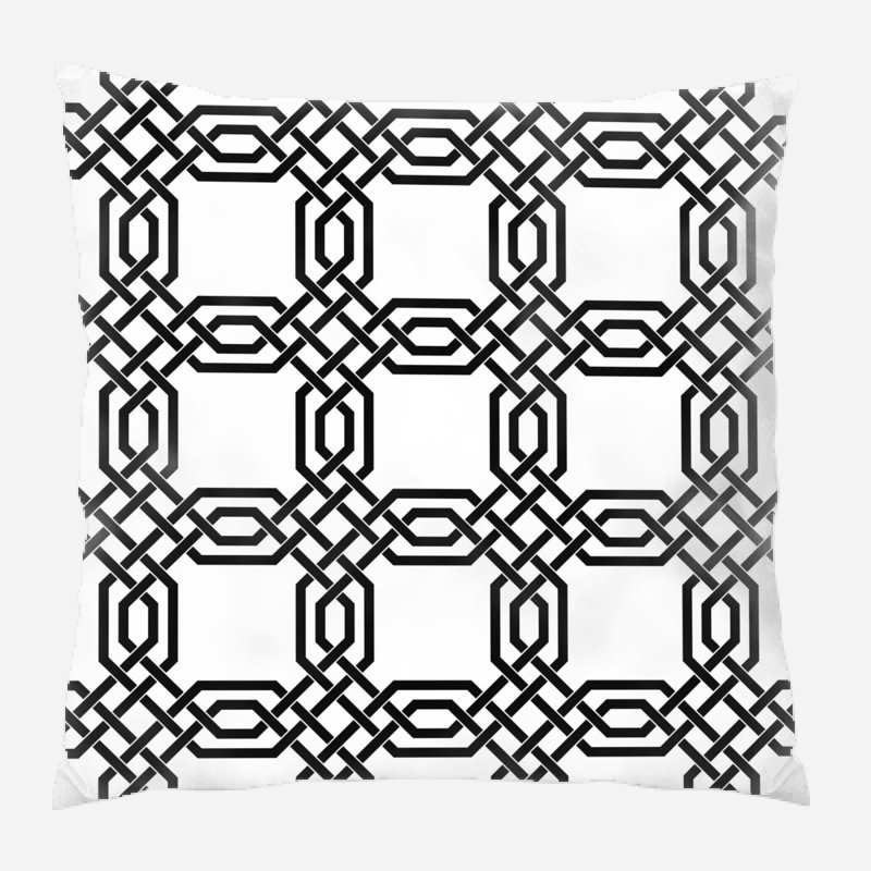 Pattern Throw Pillow, Indoor