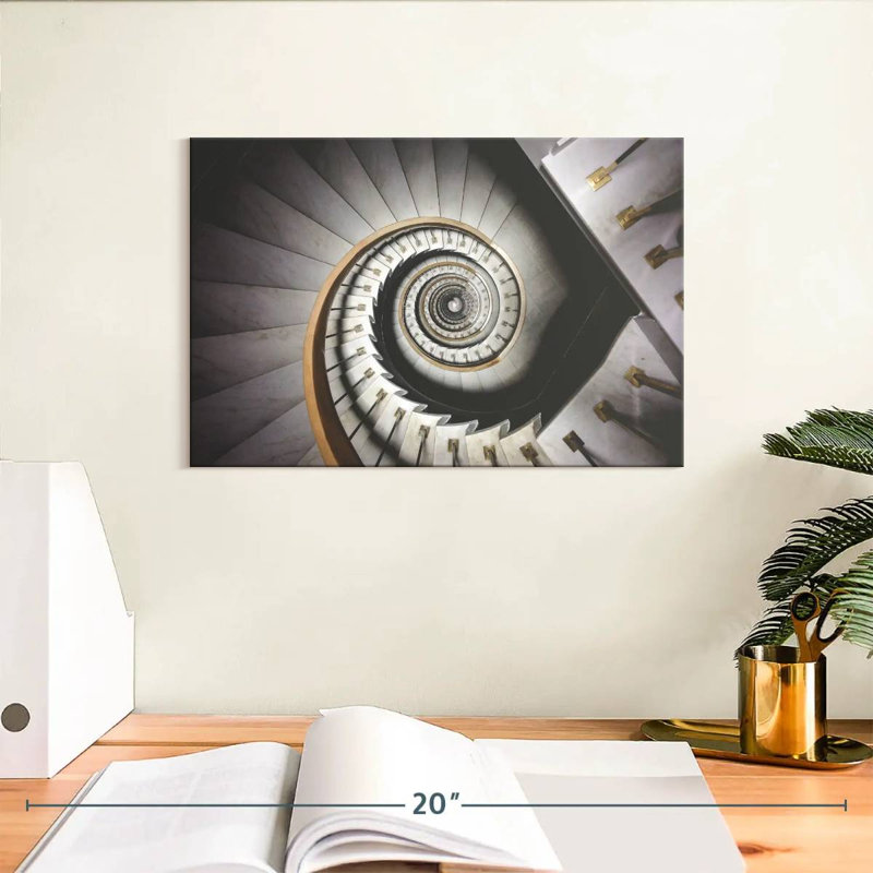 Escalier en spirale Lilie Infinite, H 8 po x l 12 po