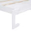 Grand lit escamotable mural avec tablettes supérieures et USB-1475838375