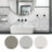 Serenity 1.75" x 2.88" Hexagon Matte Glass Mosaic Wall Tile-45293110
