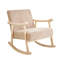 LEKNES Solid Wood Rocking Chair-1140896781