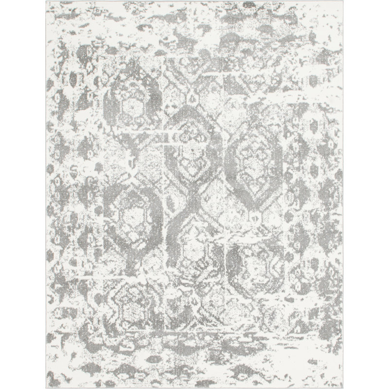 Walmoor Ikat Indoor Rug, Rectangle 8' x 10'