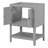 24" Bathroom Vanity Base Only, Soild Wood Frame, Bathroom Storage Cabinet With Doors And Open Shelf-101825132