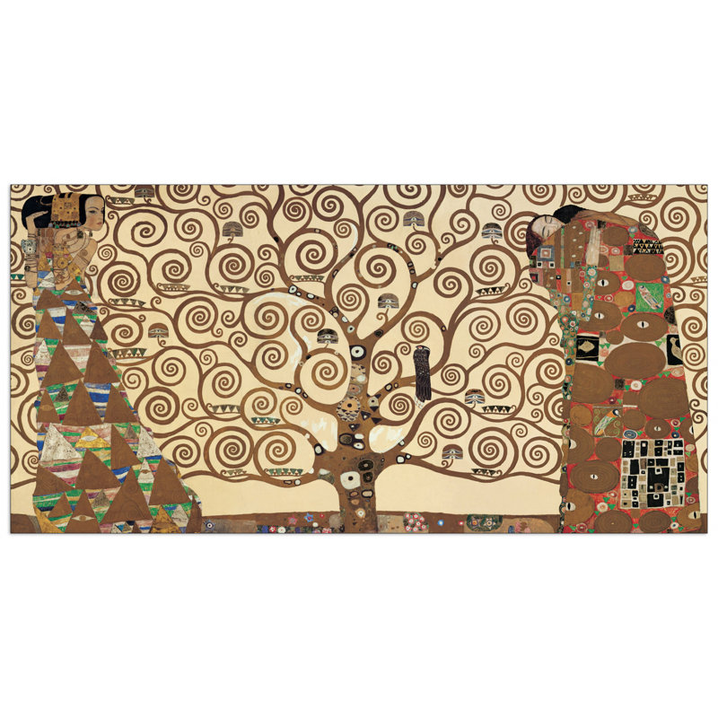 The Tree Of Life by Klimt - Single Picture Frame Painting on MDF