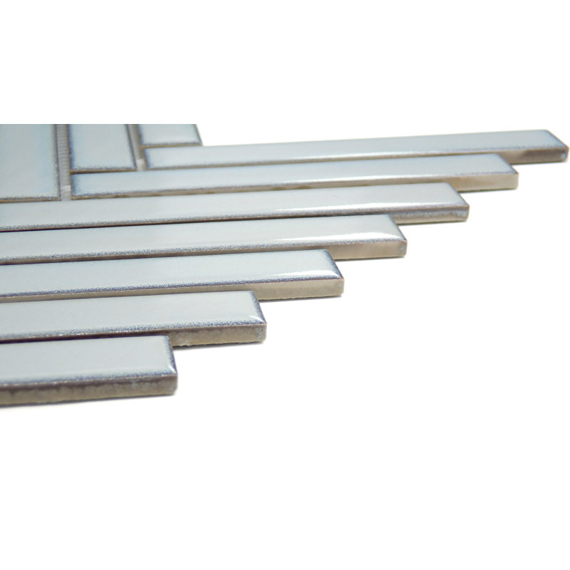 Regala™ 8" x 10" Porcelain Herringbone Mosaic Tile, Gift